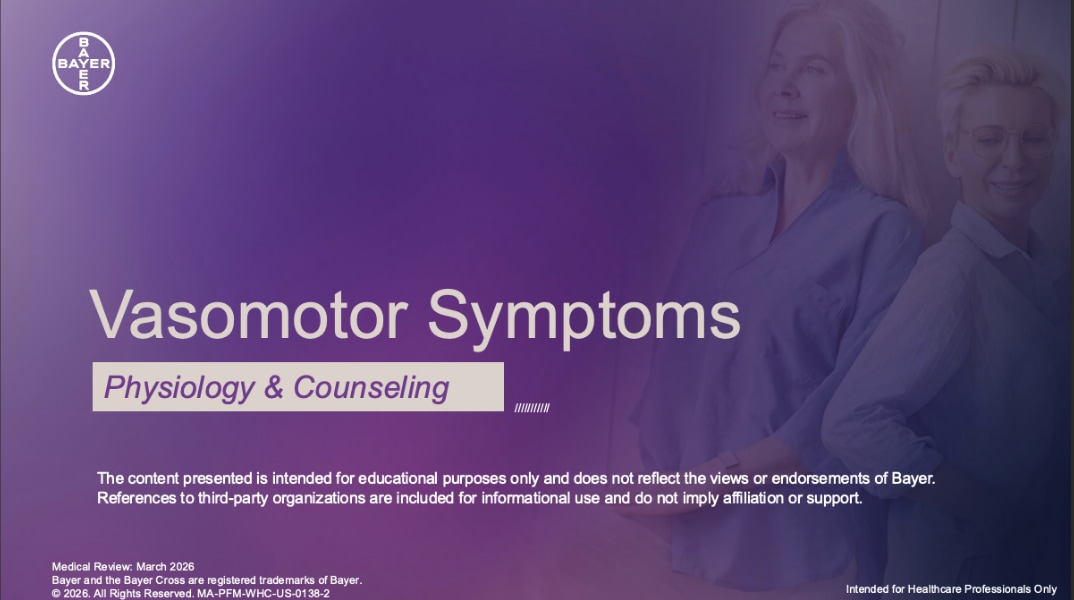 PDF of Vasomotor Symptoms